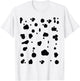 Dalmatian Dog Animal Halloween Costume Funny Gift Women Kids T-Shirt - T-Shirt | White