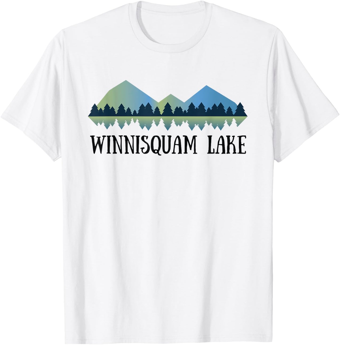 Winnisquam Lake NH T-Shirt - T-Shirt | White