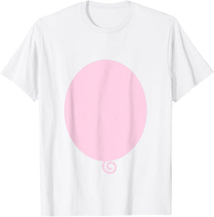 Pig Belly Funny Cute DIY Halloween Costume Men Women T-Shirt - T-Shirt | White