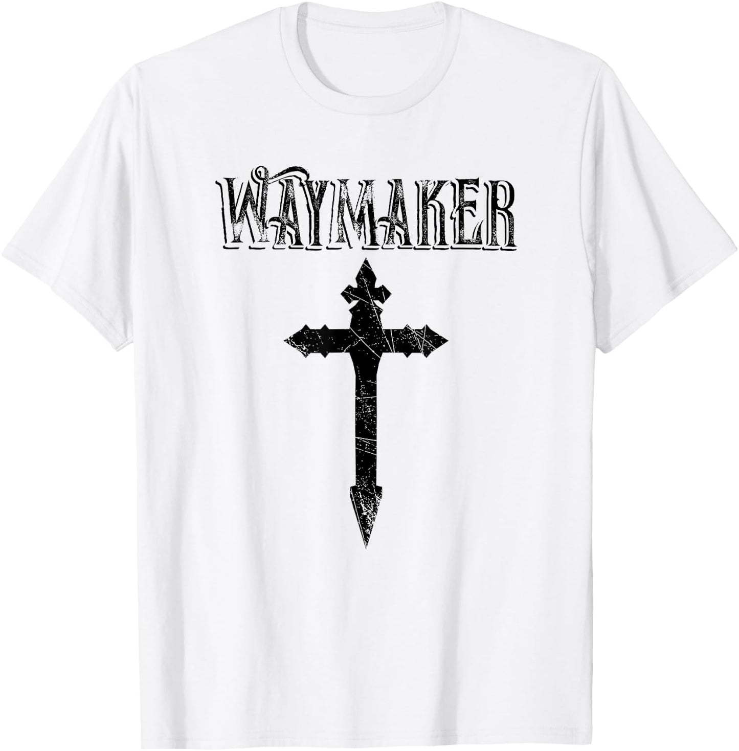 Waymaker Cross T-Shirt - T-Shirt | White