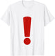 Bubsy Exclamation Mark T-Shirt - T-Shirt | White