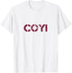 COYI West Ham Fan Soccer T Shirt T-Shirt - T-Shirt | White