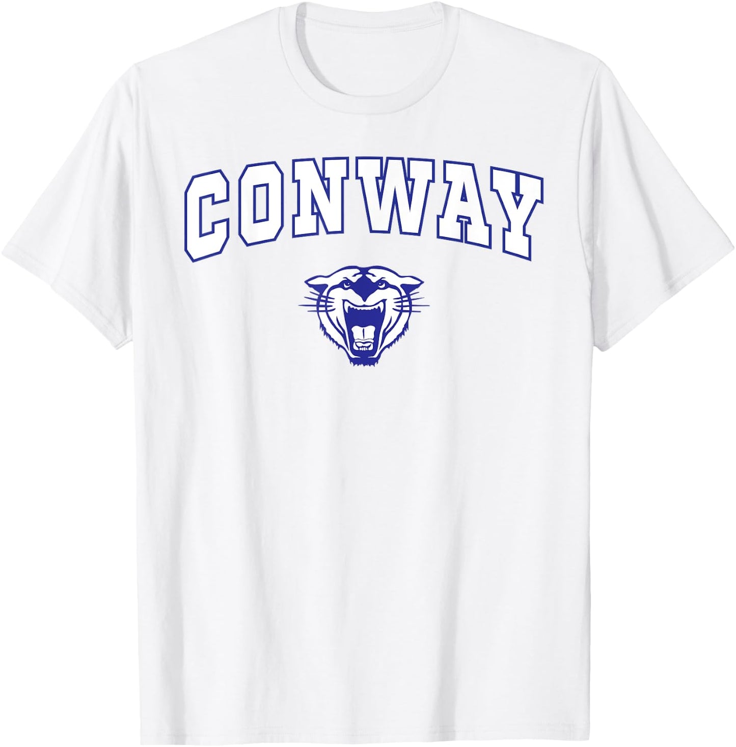 Conway High School Wampus Cats C2 T-Shirt - T-Shirt | White