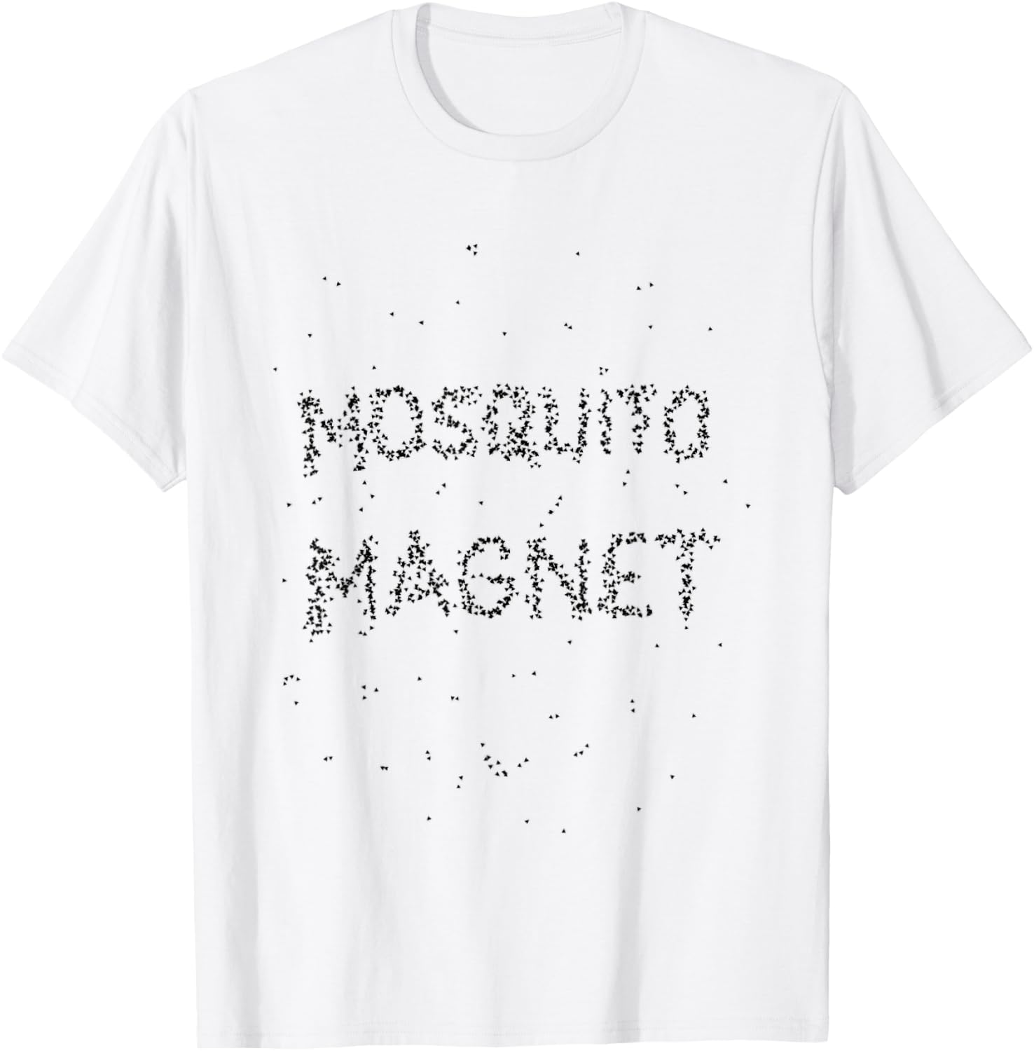 Mosquito Magnet Funny Camping T-Shirt - T-Shirt | White