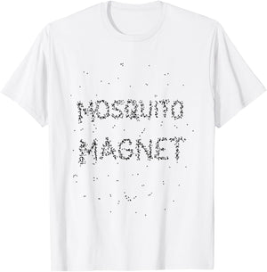 Mosquito Magnet Funny Camping T-Shirt - T-Shirt | White