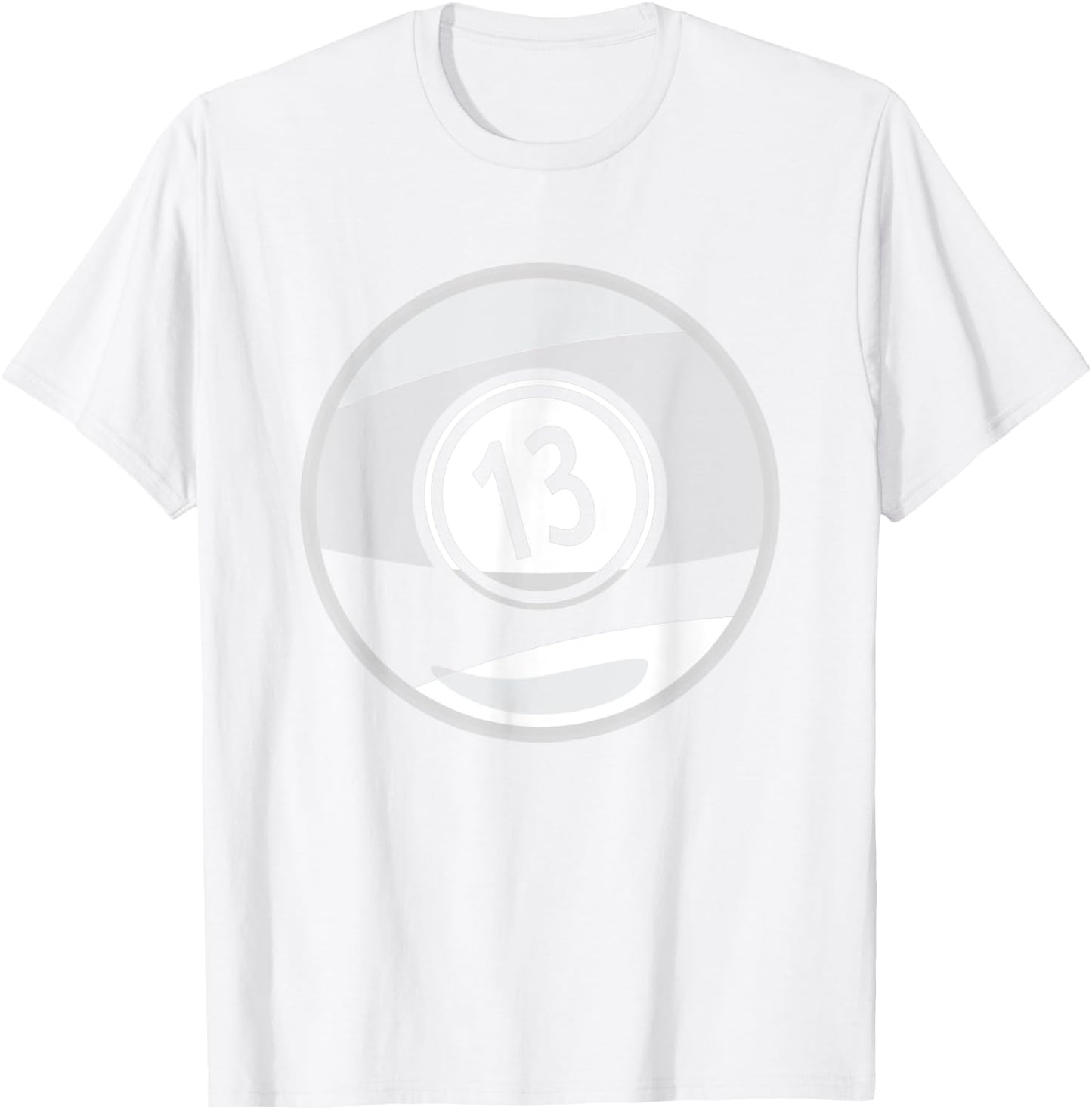 Matching Halloween Costume Set Billiard Balls 13 Ball T-Shirt - T-Shirt | White