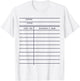 Library Card Check-out for Bookworms and Readers T-Shirt - T-Shirt | White