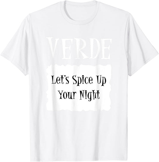VERDE - Hot Packet Halloween Taco Costume T-Shirt - T-Shirt | White