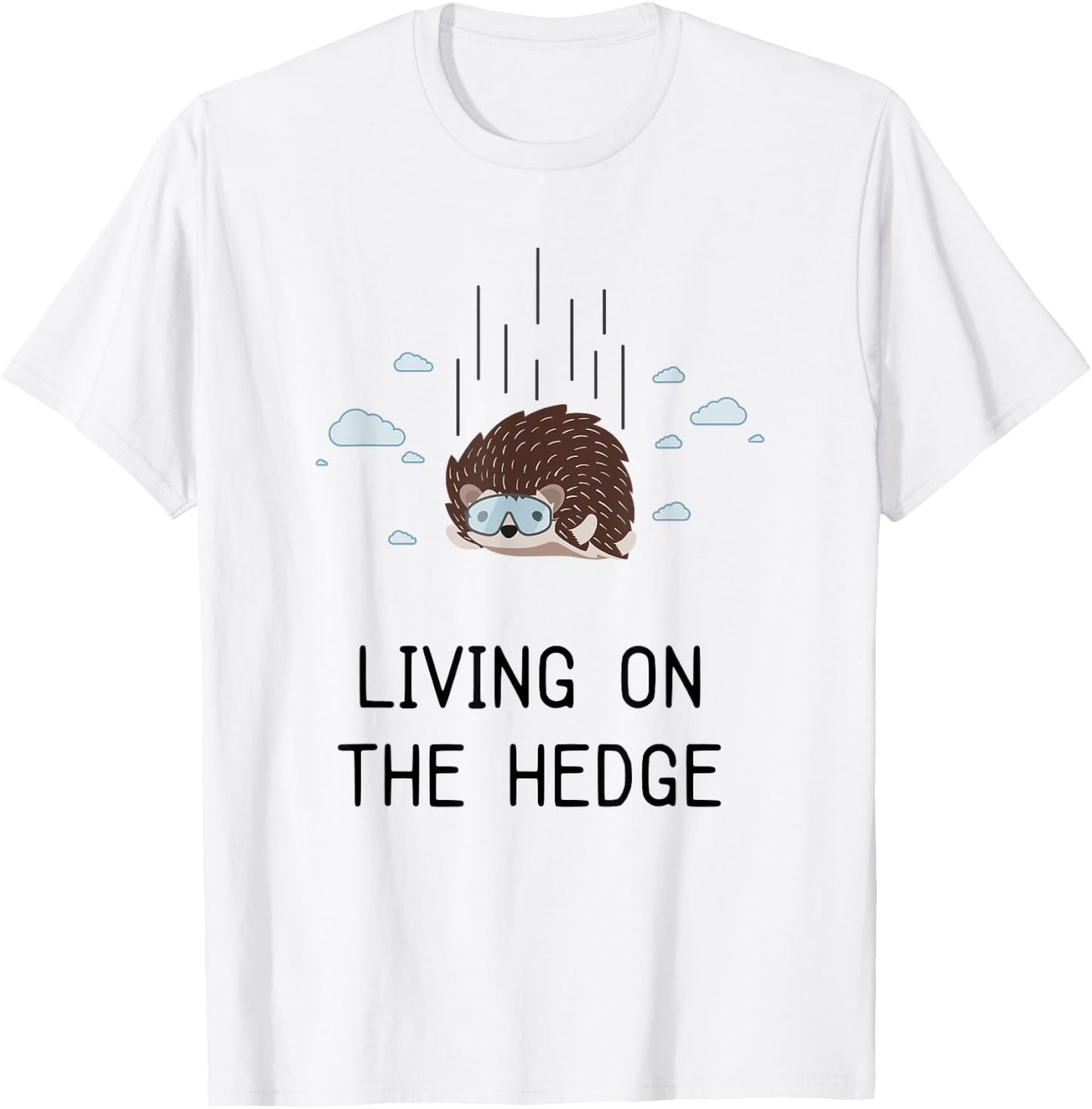 Hedgehog Joke Kids Cute Hedgehog Puns for Girls Women Funny T-Shirt - T-Shirt | White