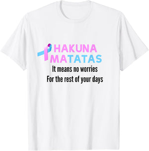 Previvor breast cancer awareness shirt T-Shirt - T-Shirt | White