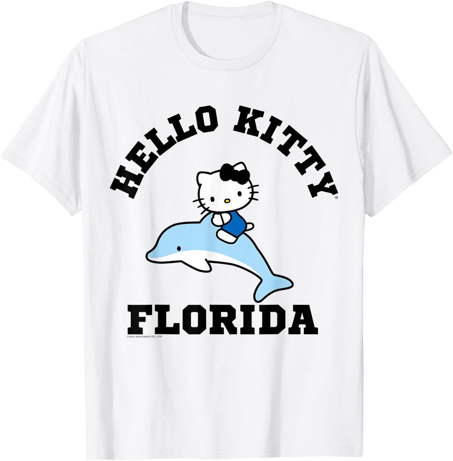Hello Kitty Florida Dolphin Shirt T-Shirt - T-Shirt | White