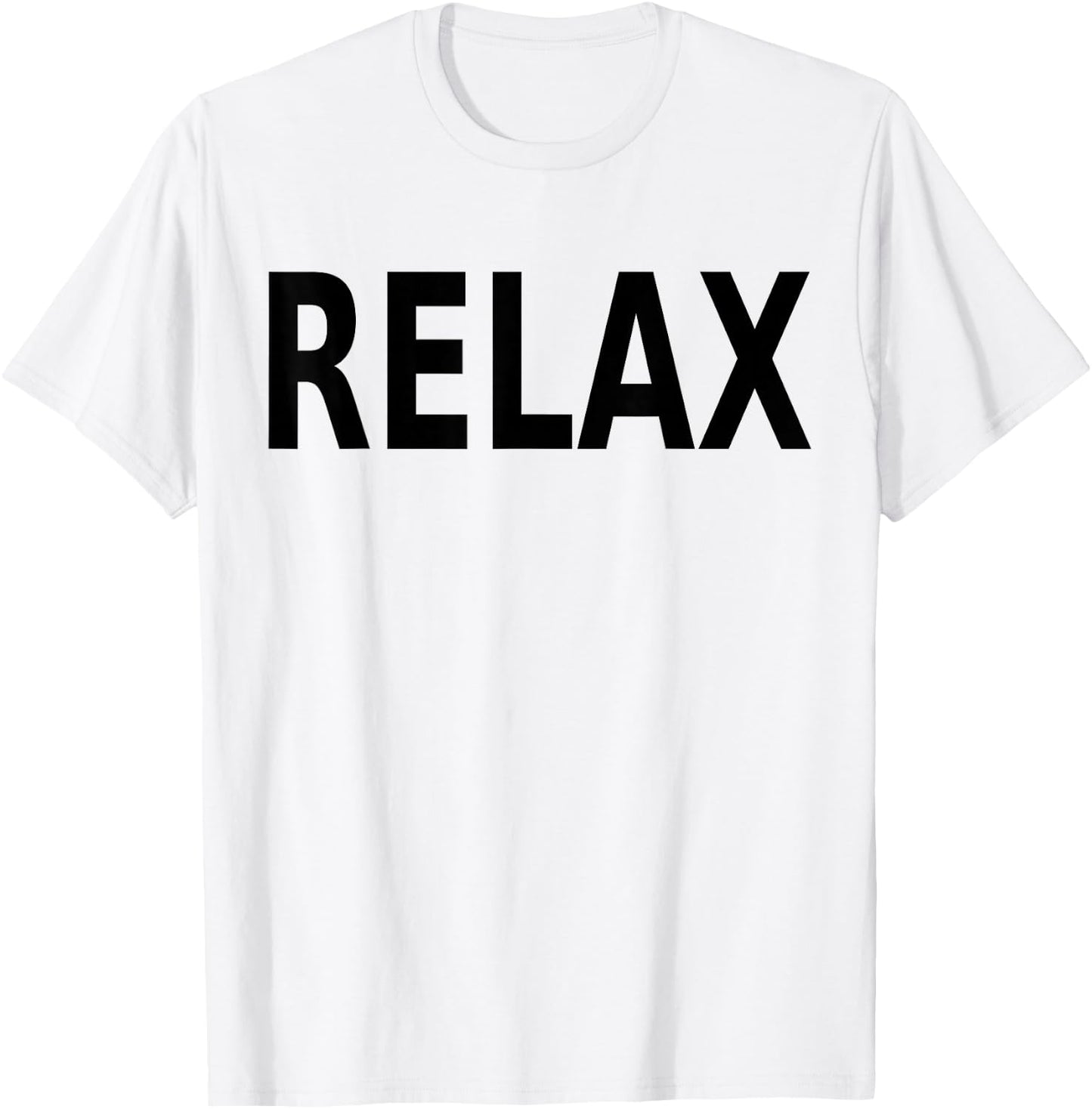 Relax Retro 80s Party T-Shirt - T-Shirt | White