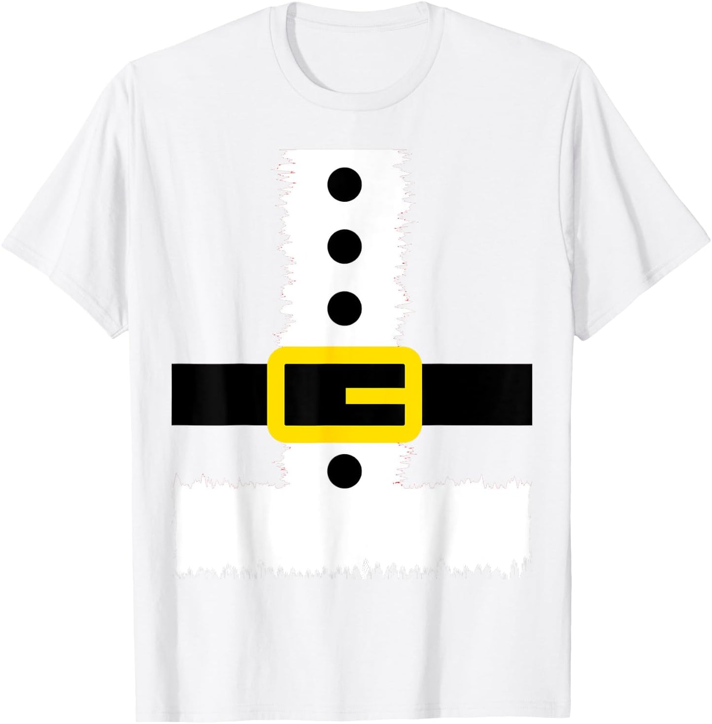 Christmas Santa - Santa Claus Costume Fun Santa Suit T-Shirt - T-Shirt | White