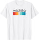 Vintage Wichita KS Retro Design T-Shirt - T-Shirt | White