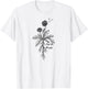 Eat the Weeds forager dandelion illustrated T-Shirt - T-Shirt | White