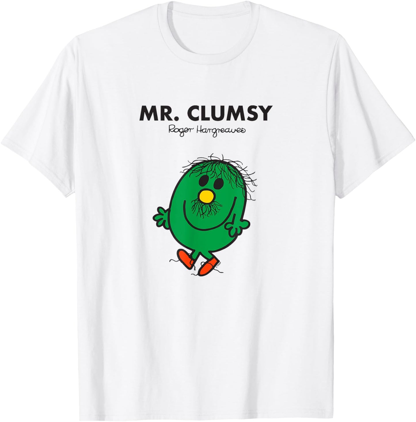Mr. Men Mr. Clumsy T-Shirt - T-Shirt | White