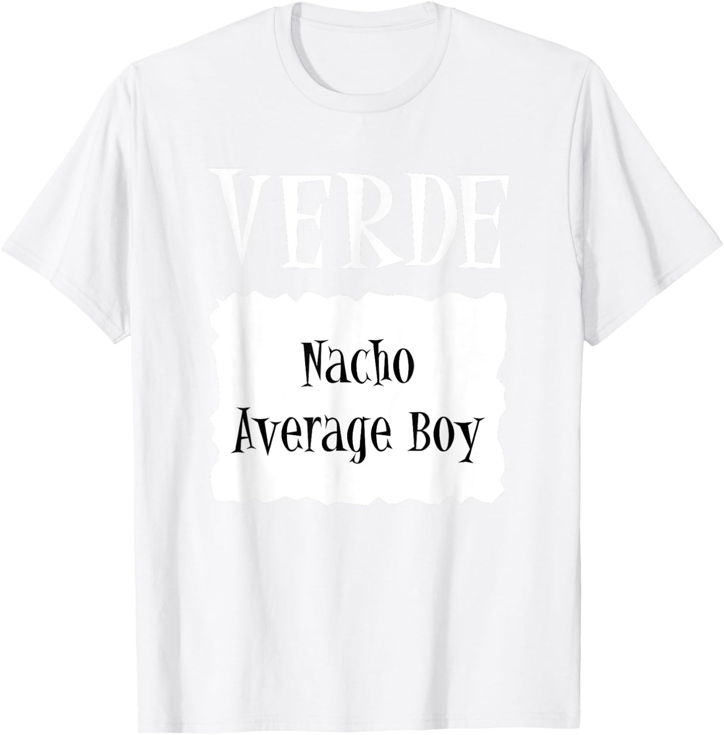 VERDE - Hot Packet Halloween Taco Costume T-Shirt - T-Shirt | White
