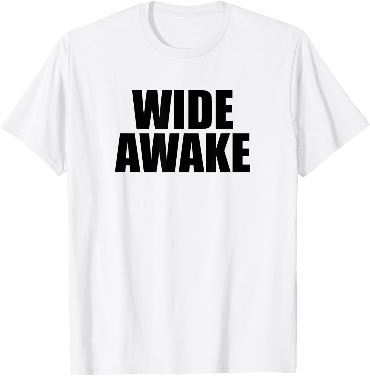 Wide Awake T-Shirt - T-Shirt | White