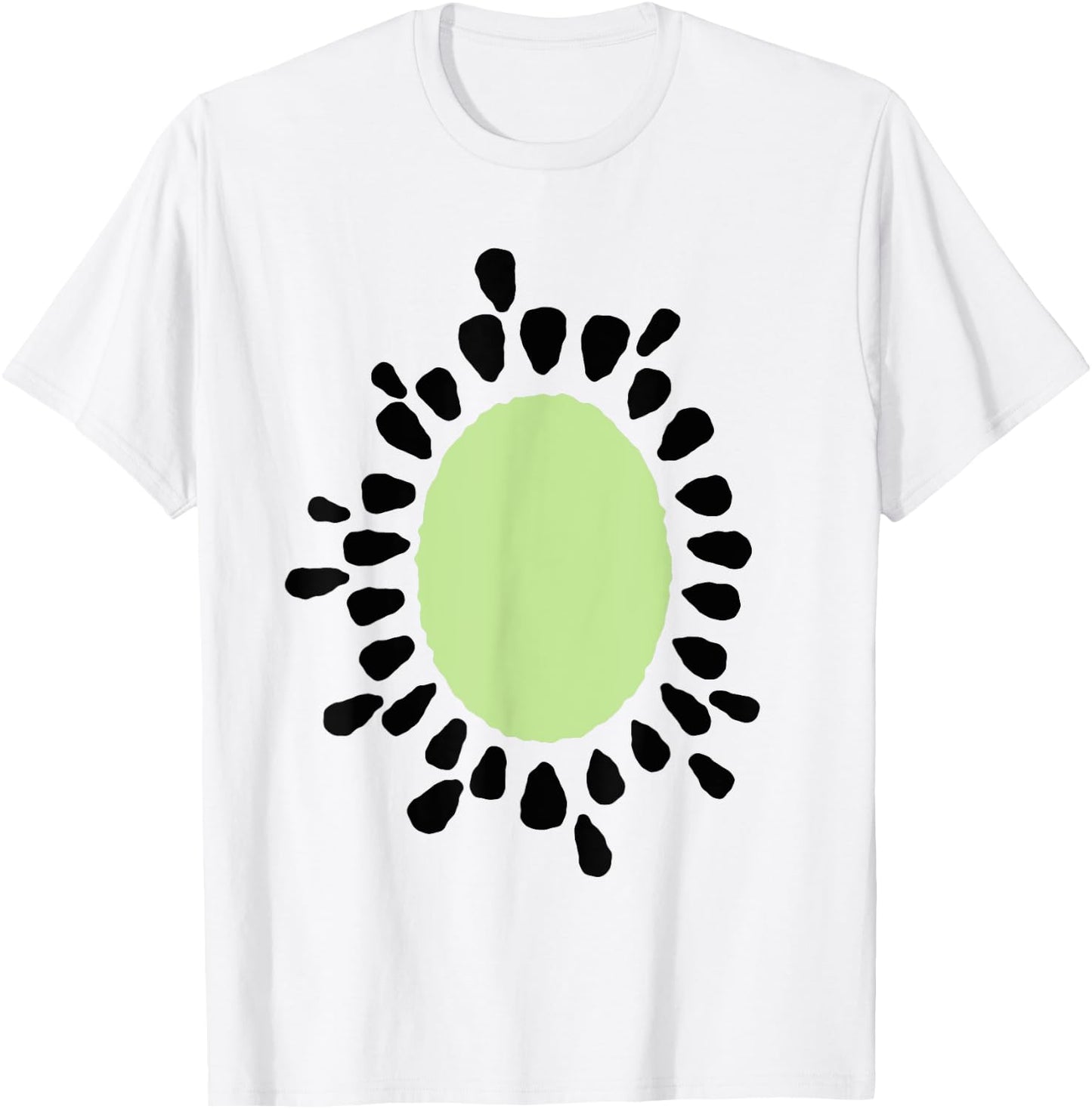 Kiwi Easy Costume Halloween Fruit Lover School Teacher Fun Women Kids T-Shirt - T-Shirt | White