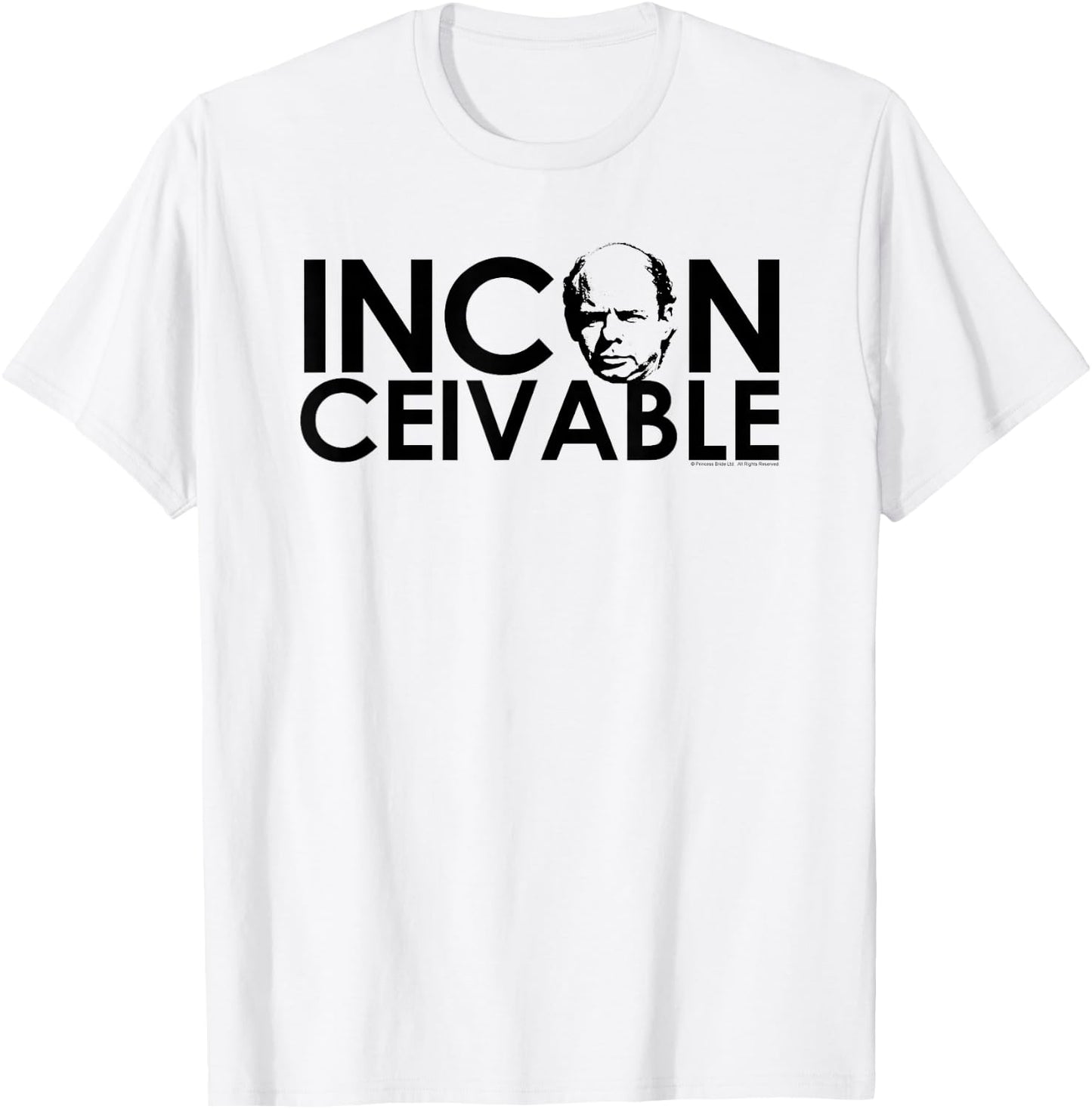 The Princess Bride Inconceivable Retro Movie T-Shirt - T-Shirt | White