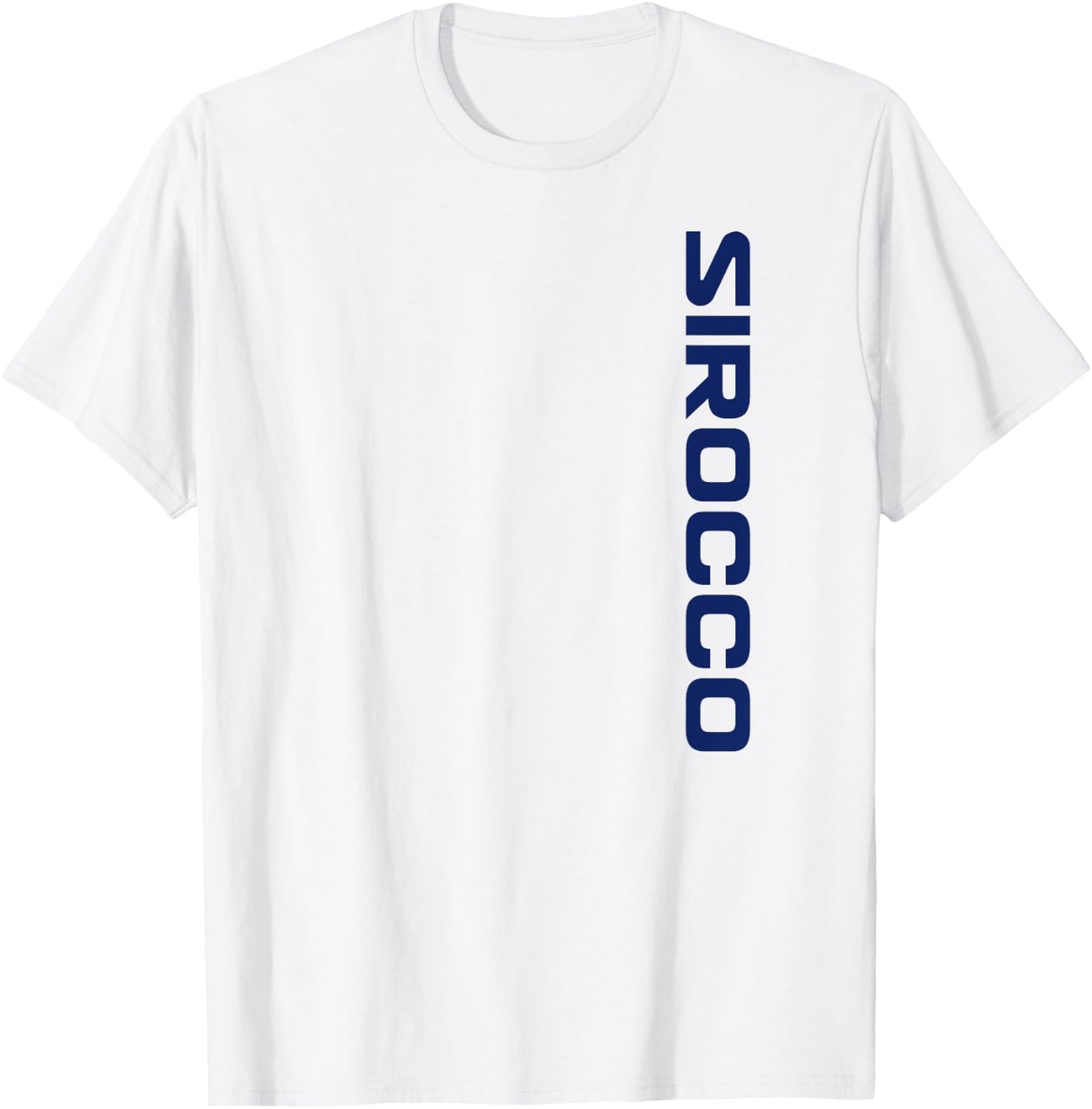 Sirocco below the deck shirt Updated with Boat on Back Side T-Shirt - T-Shirt | White