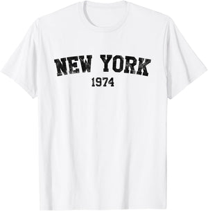 Vintage New York 1974 T-Shirt - T-Shirt | White