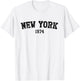 Vintage New York 1974 T-Shirt - T-Shirt | White