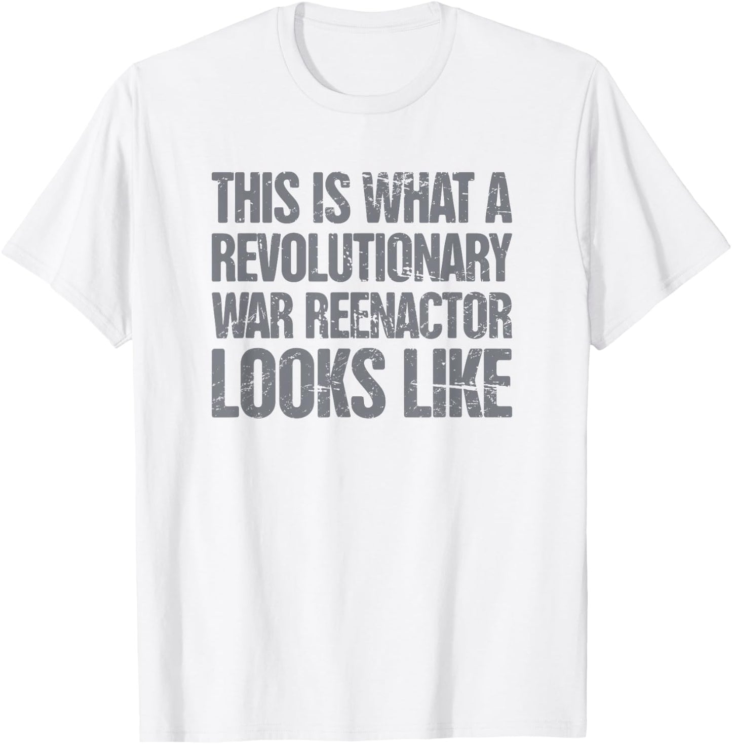 1776 American Revolutionary War | Reenactor T-Shirt - T-Shirt | White