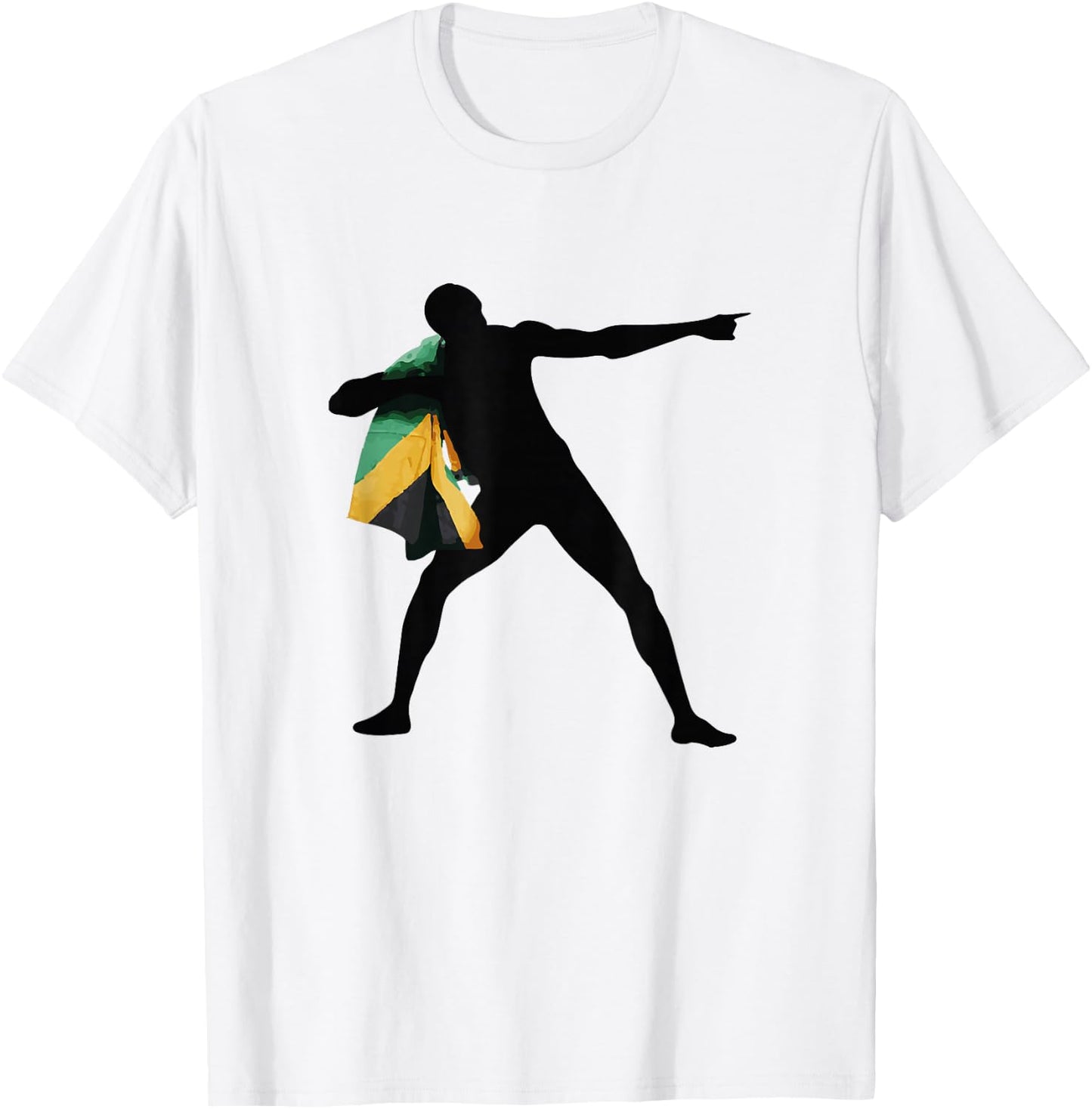 Jamaican Flag - Jamaican Roots T-Shirt - T-Shirt | White