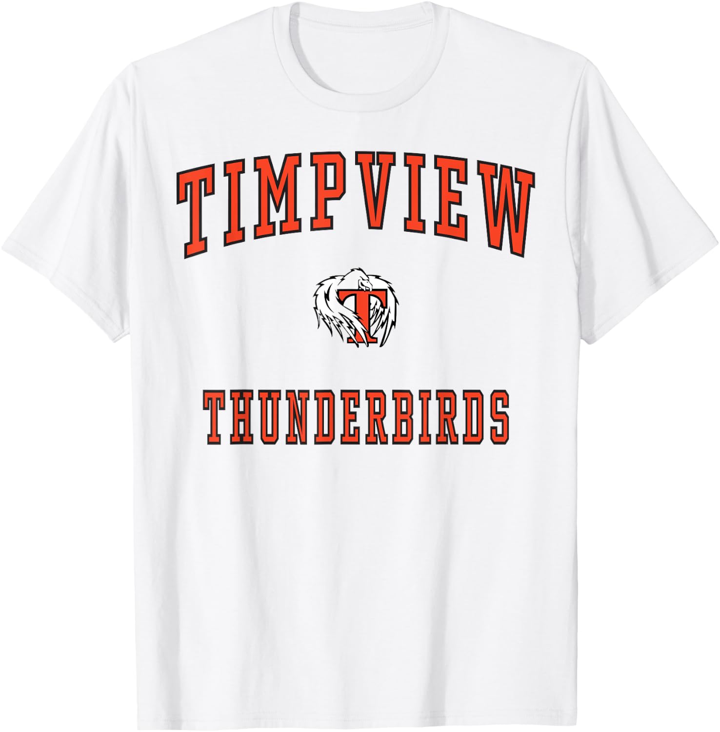 Timpview High School Thunderbirds C1 T-Shirt - T-Shirt | White
