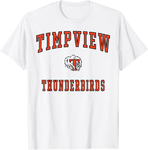 Timpview High School Thunderbirds C1 T-Shirt - T-Shirt | White