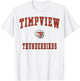 Timpview High School Thunderbirds C1 T-Shirt - T-Shirt | White