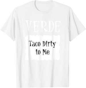 VERDE - Hot Packet Halloween Taco Costume T-Shirt - T-Shirt | White