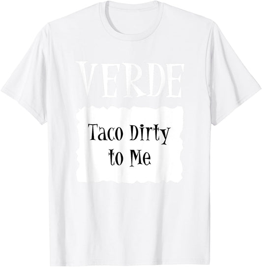 VERDE - Hot Packet Halloween Taco Costume T-Shirt - T-Shirt | White