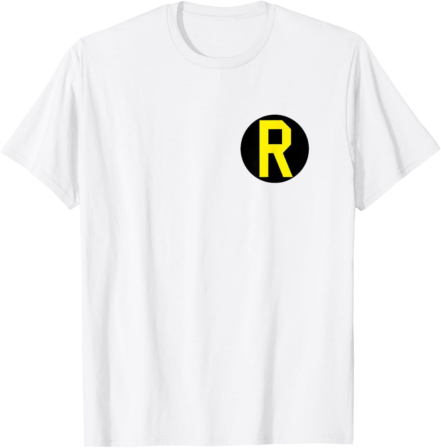 Batman Robin Left Chest Logo T-Shirt - T-Shirt | White