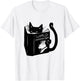 Pet Cat World Domination - -Adults, Small, White, Short Sleeve T-Shirt - T-Shirt | White