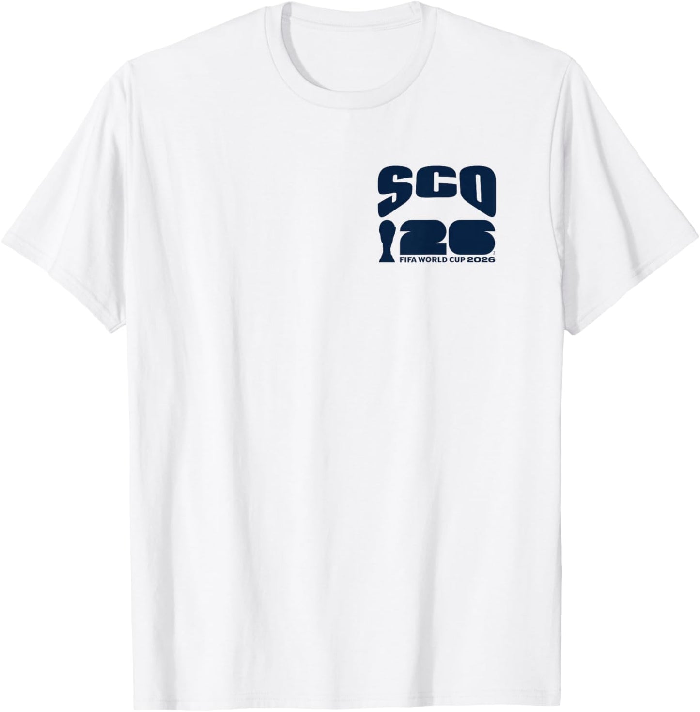 FIFA World CUP26 Scotland Ball in Goal T-Shirt - T-Shirt | White