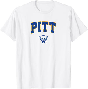 University of Pittsburgh Panthers Arch Logo T-Shirt - T-Shirt | White