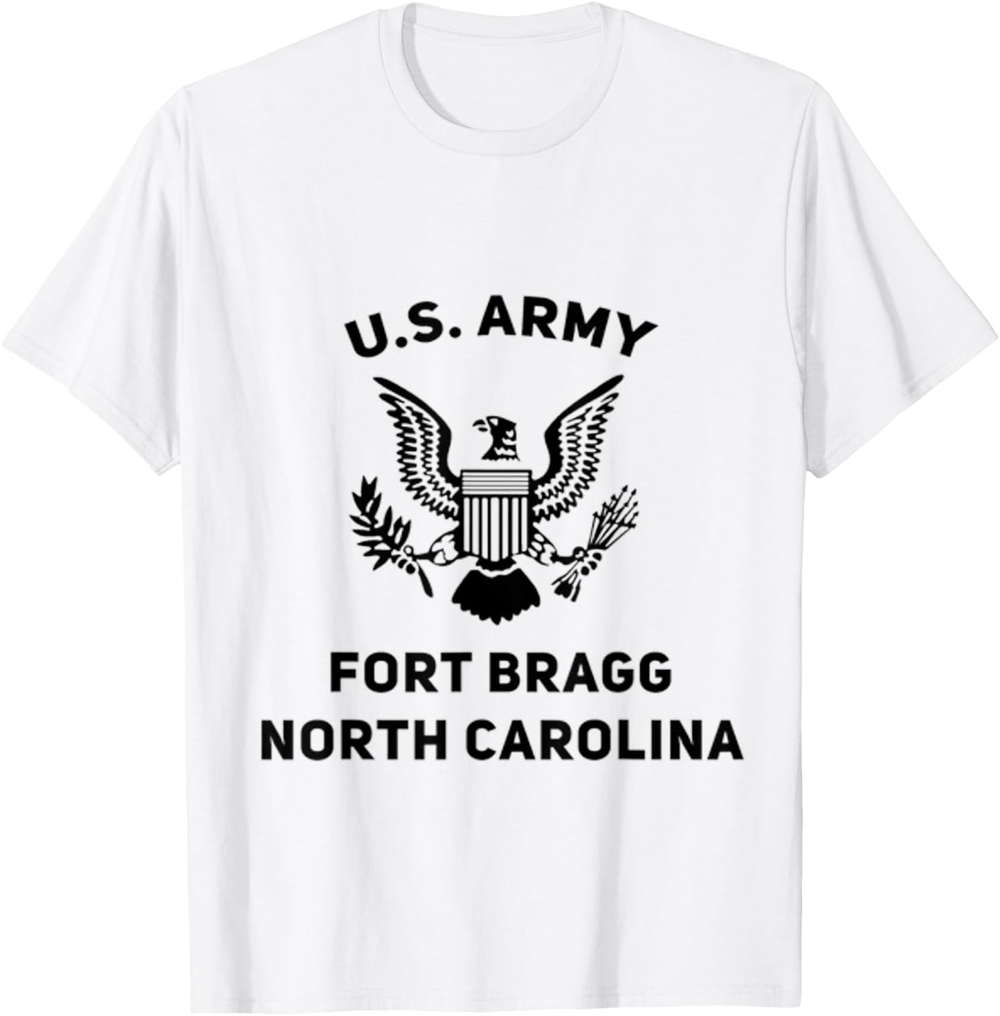 U.S Army Fort Bragg North Carolina Support T-Shirt - T-Shirt | White