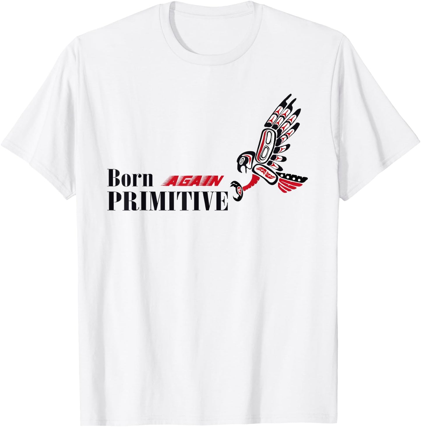 Born Again Primitive II T-Shirt - T-Shirt | White