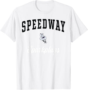 Speedway High School Sparkplugs T-Shirt - T-Shirt | White