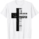 Jeremiah 29:11 Christian Bible Verse Cross Faith Graphic T-Shirt - T-Shirt | White