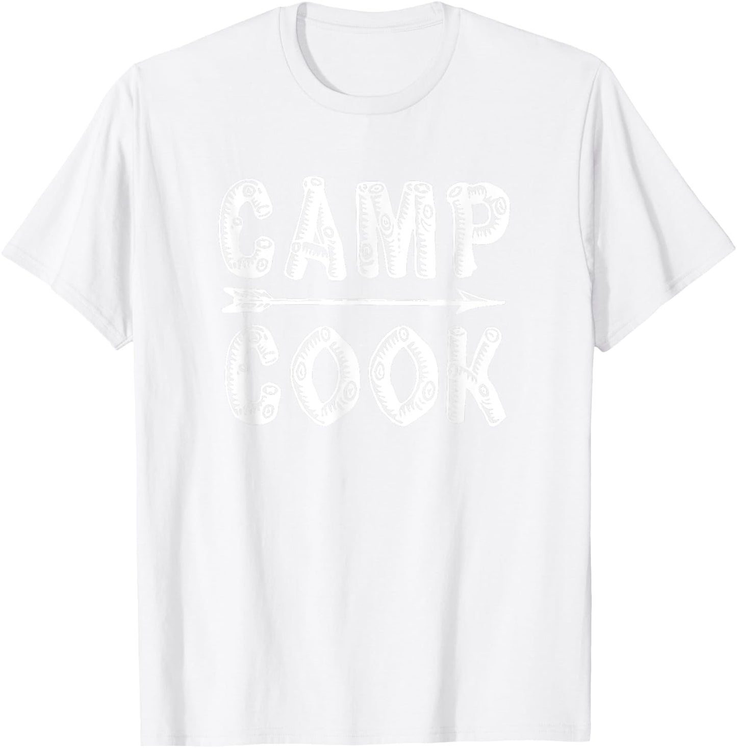 Camp Cook Outdoor Cooking Camping T Shirt T-Shirt - T-Shirt | White