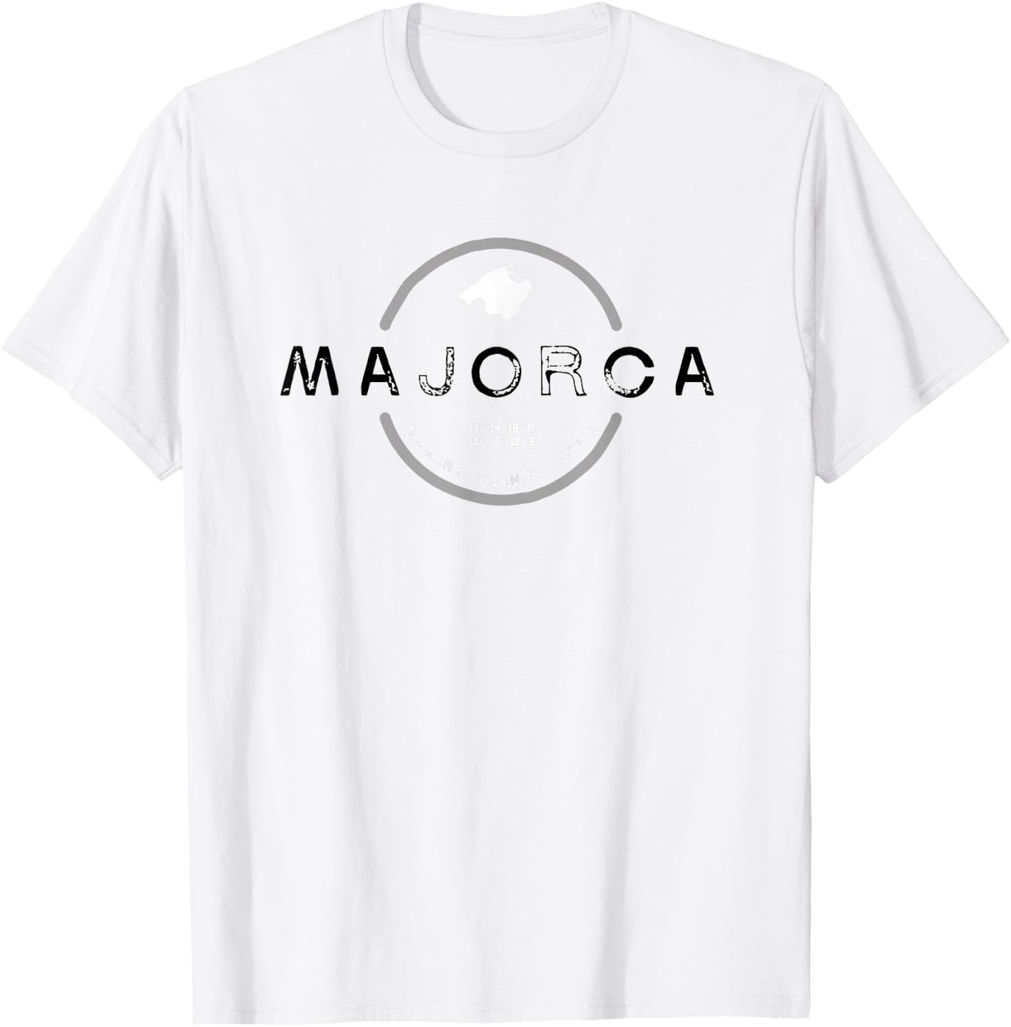 Majorca Palma Spain Graphic Vintage T T-Shirt - T-Shirt | White