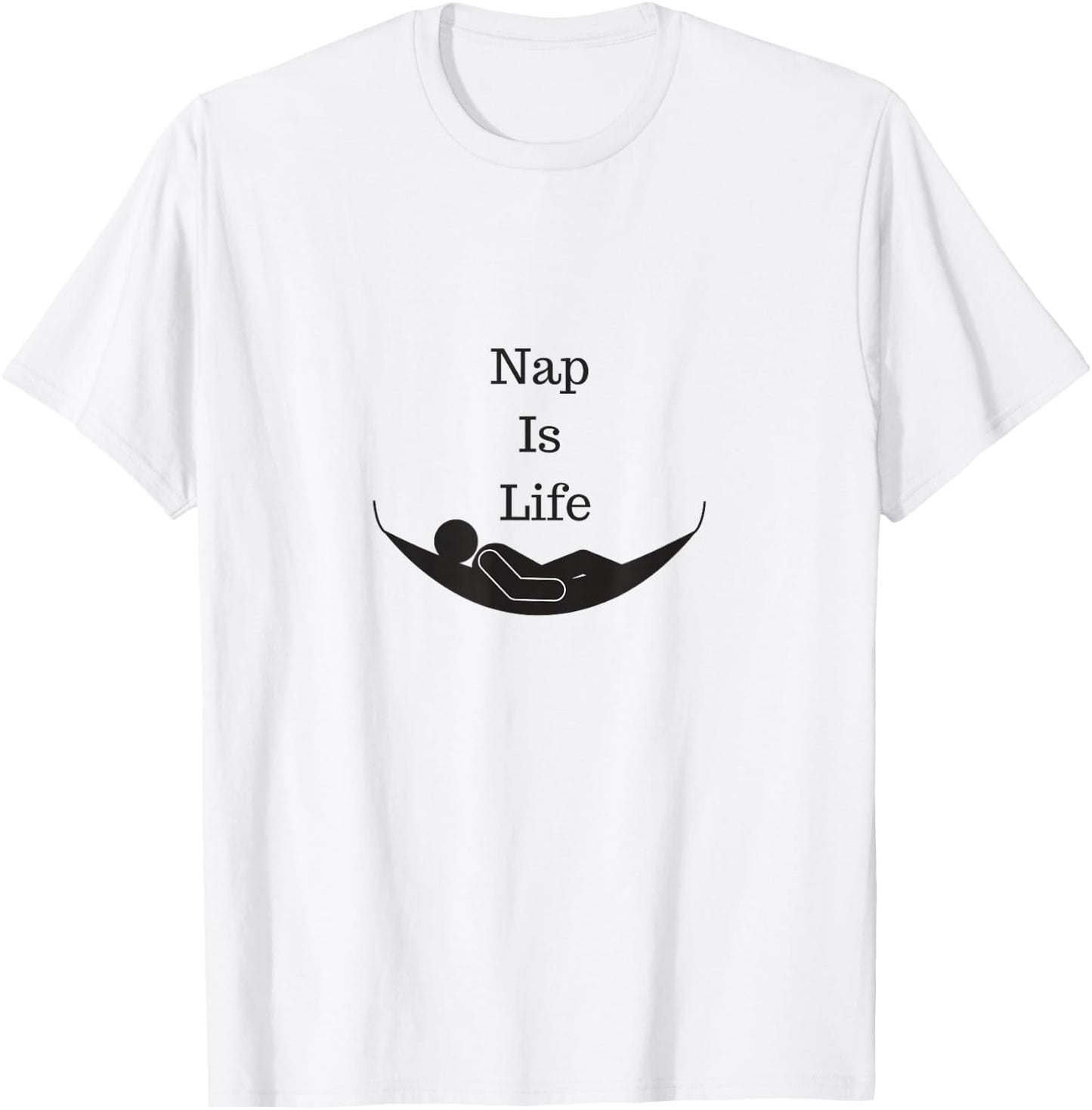 Sleepyhead Nap is Life Sleep Resting Fun Pajama T-Shirt - T-Shirt | White