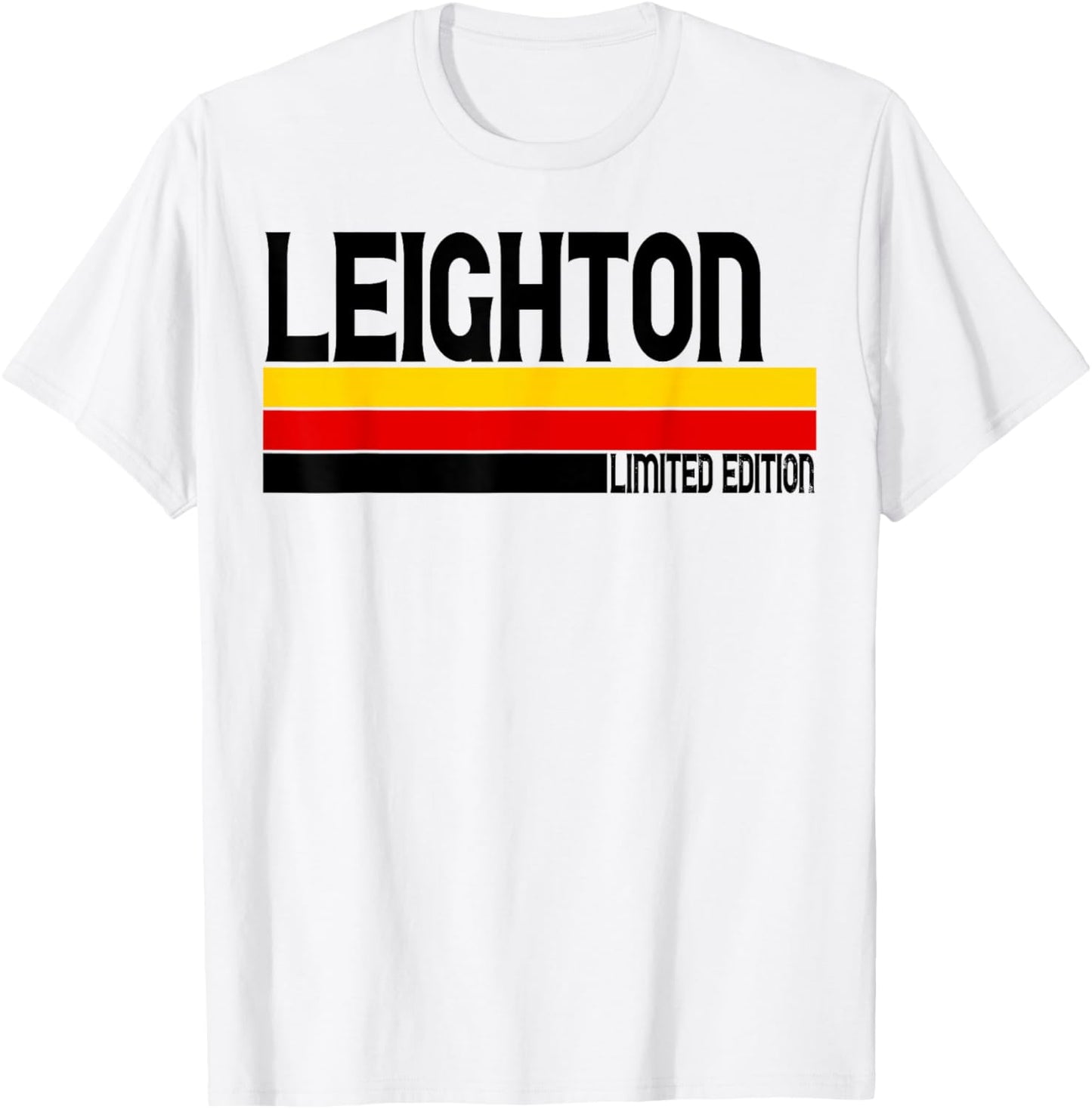 LEIGHTON Name Personalized Cute Idea Vintage Women LEIGHTON T-Shirt - T-Shirt | White