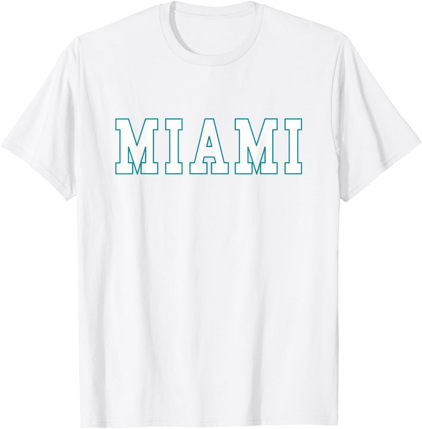 Miami - Throwback Design - Classic T-Shirt - T-Shirt | White
