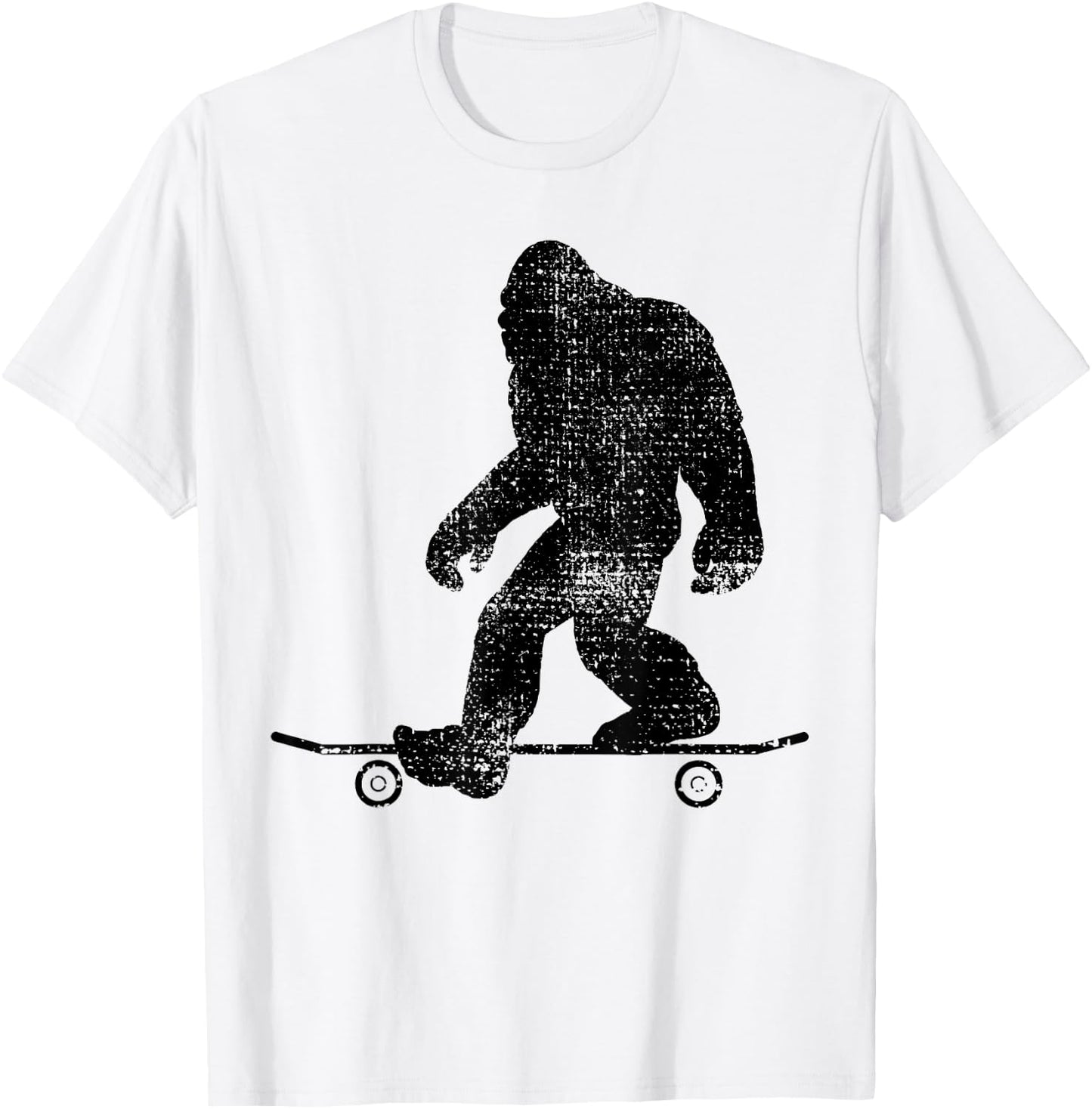 Skateboard Funny Longboard Gift T-Shirt - T-Shirt | White