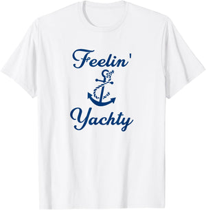 Feelin Yachty T-Shirt - T-Shirt | White