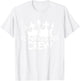 King's Day Crew I Kings Crown Koningsdag Dutch Quote T-Shirt - T-Shirt | White